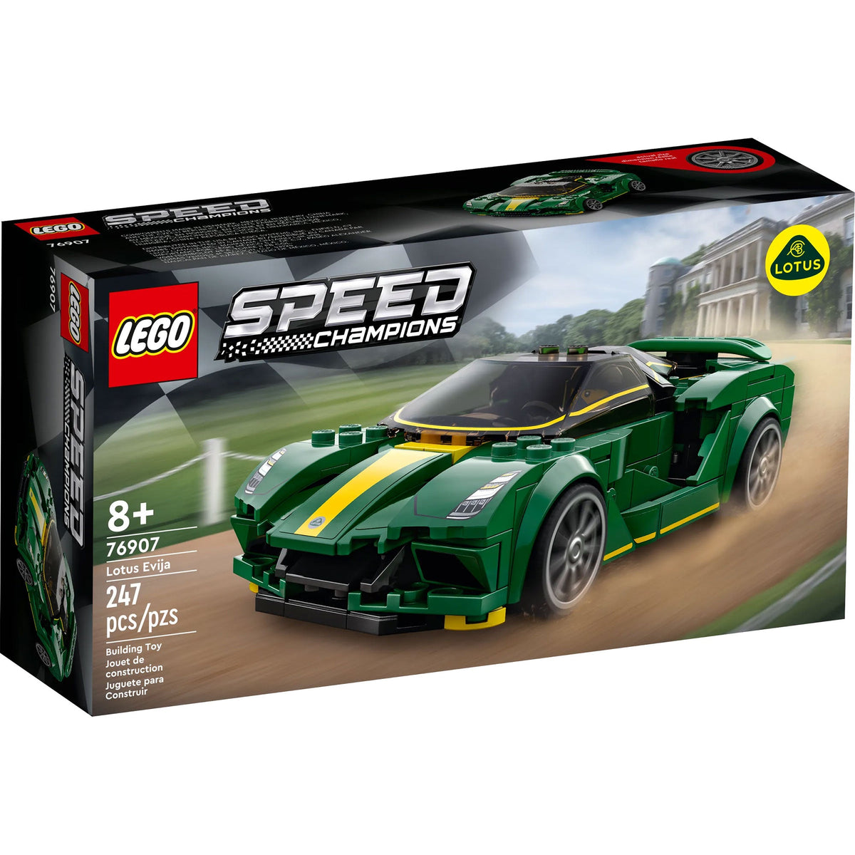 LEGO Toys & Games LEGO Speed Champions Lotus Evija, 76907, Ages 8+, 247 Pieces 673419358729