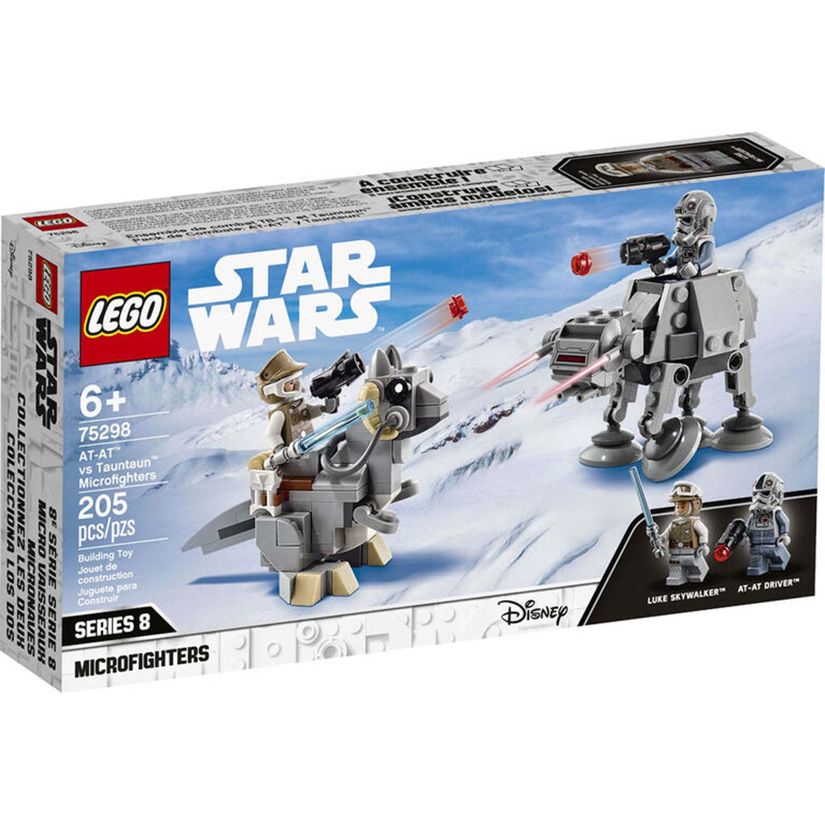 LEGO Toys & Games LEGO Star Wars AT-AT Vs Tauntaun Microfighters, 75298, Ages 6+, 205 Pieces 673419340274