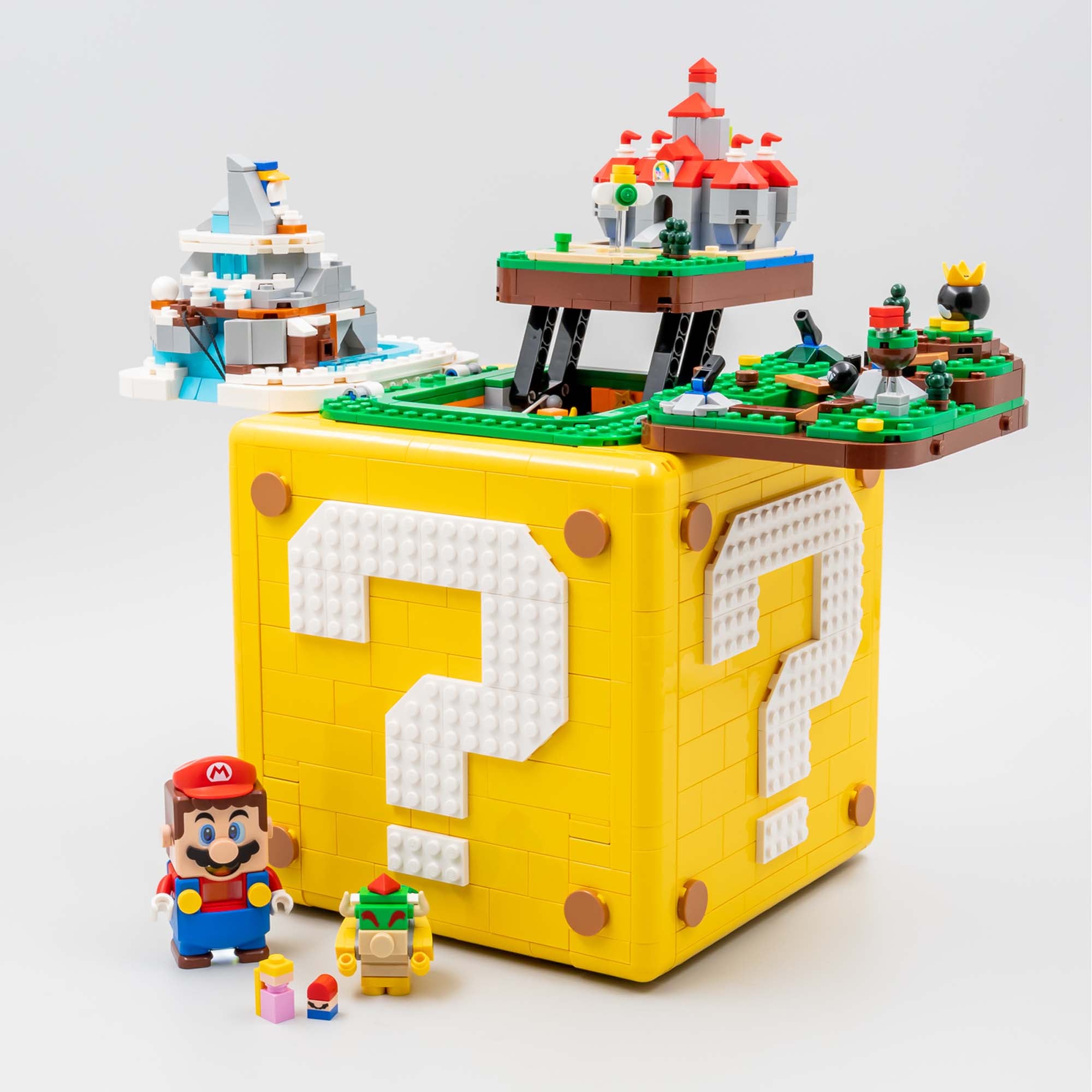 lego mario bros bloque Question Mark Block Lego Bloque De Super Mario 64 LEGO Super Mario