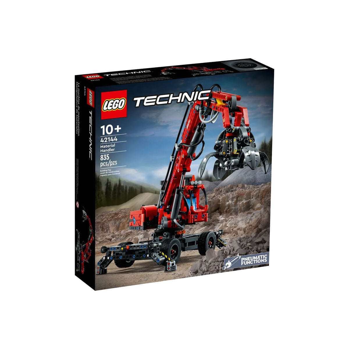 LEGO Toys & Games LEGO Technic Material Handler, 42144, Ages 10+, 835 Pieces 673419358897