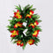 LIANGSHAN DAJIN GIFTS & TOYS CO LTD Theme Party Honolulu Flower Headband with Leaves, Red and Yellow