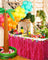 LIANGSHAN DAJIN GIFTS & TOYS CO LTD Theme Party Pink Hula Grass Table Skirt, 30 x 79 in 810077654354