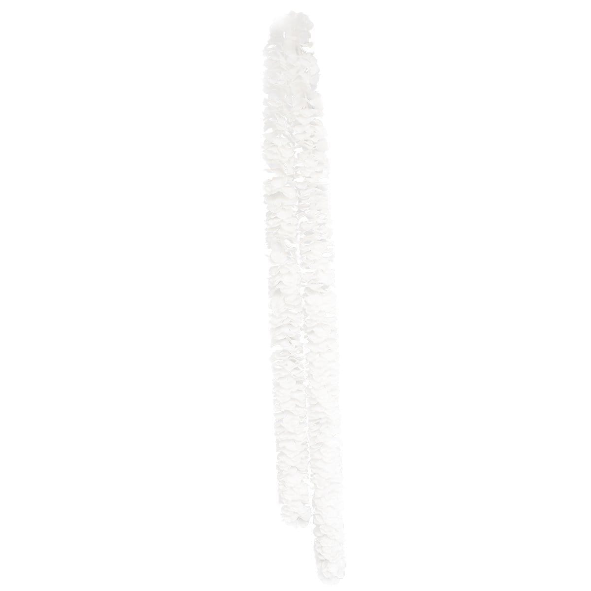 Buy Theme Party White Pastel Flower Garland, 7 Feet sold at Party Expert