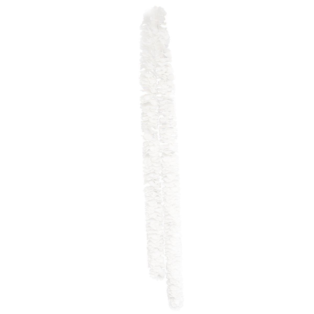 Buy Theme Party White Pastel Flower Garland, 7 Feet sold at Party Expert