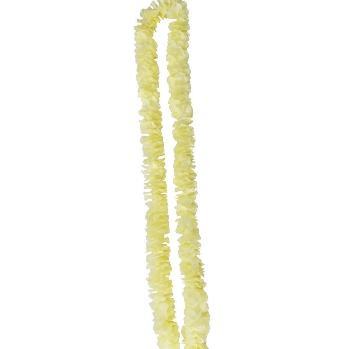 Buy Theme Party Yellow Pastel Flower Garland, 7 Feet sold at Party Expert