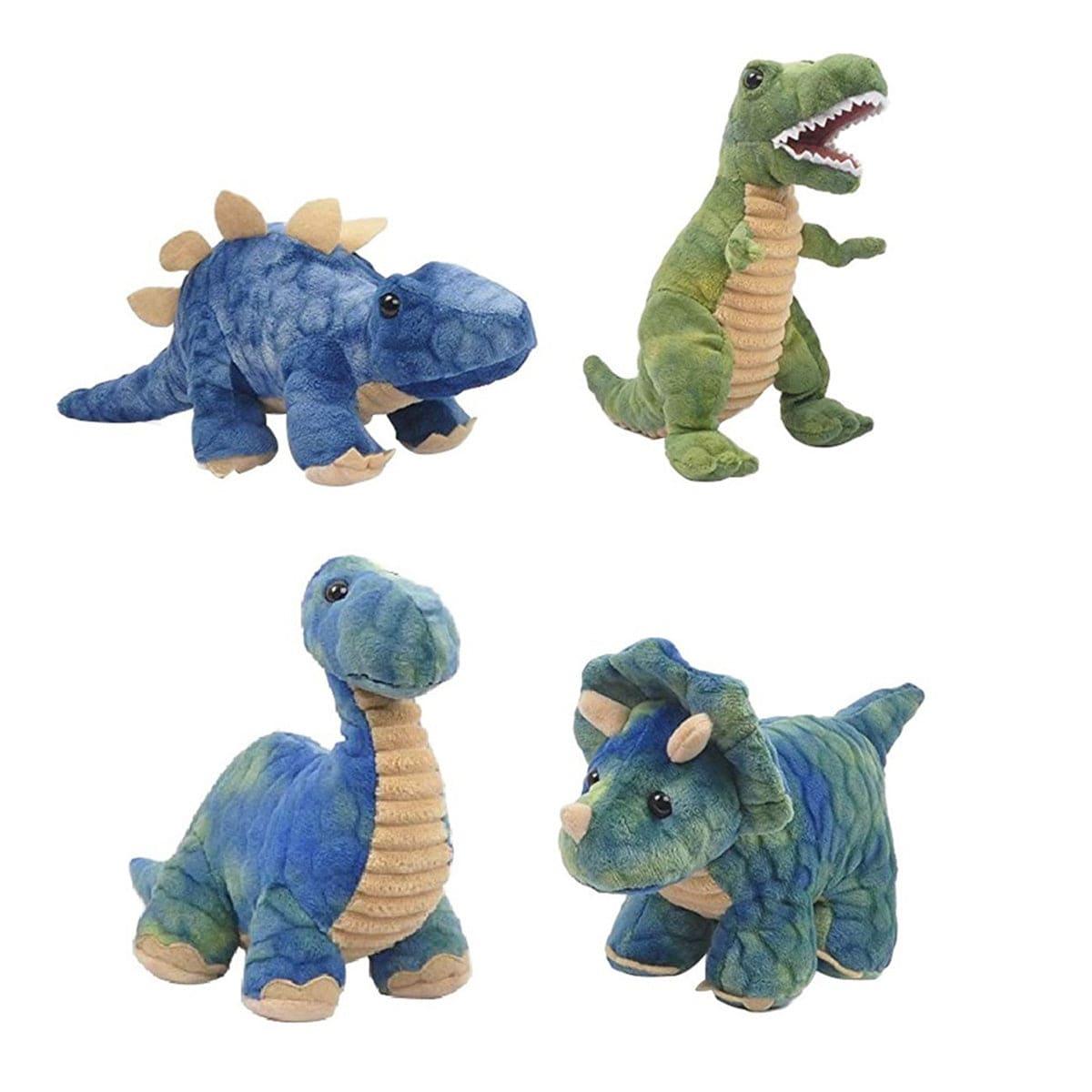 LINZY TOYS INC. Plushes Dino-Mite Plush, 7.5 in, Assortment, 1 Count