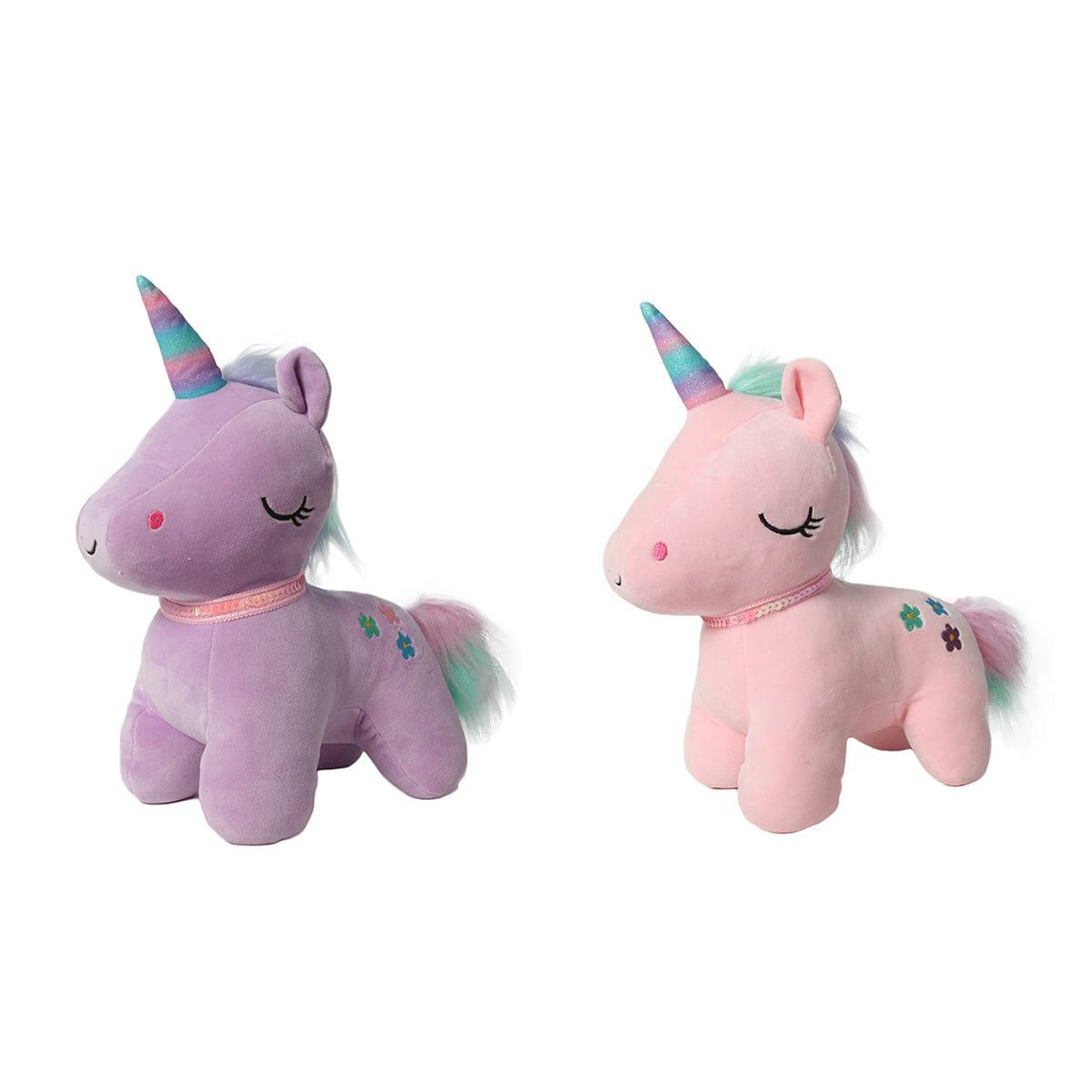 LINZY TOYS INC. Plushes Too Cute Unicorn Plush, 10 in, Assortment, 1 Count