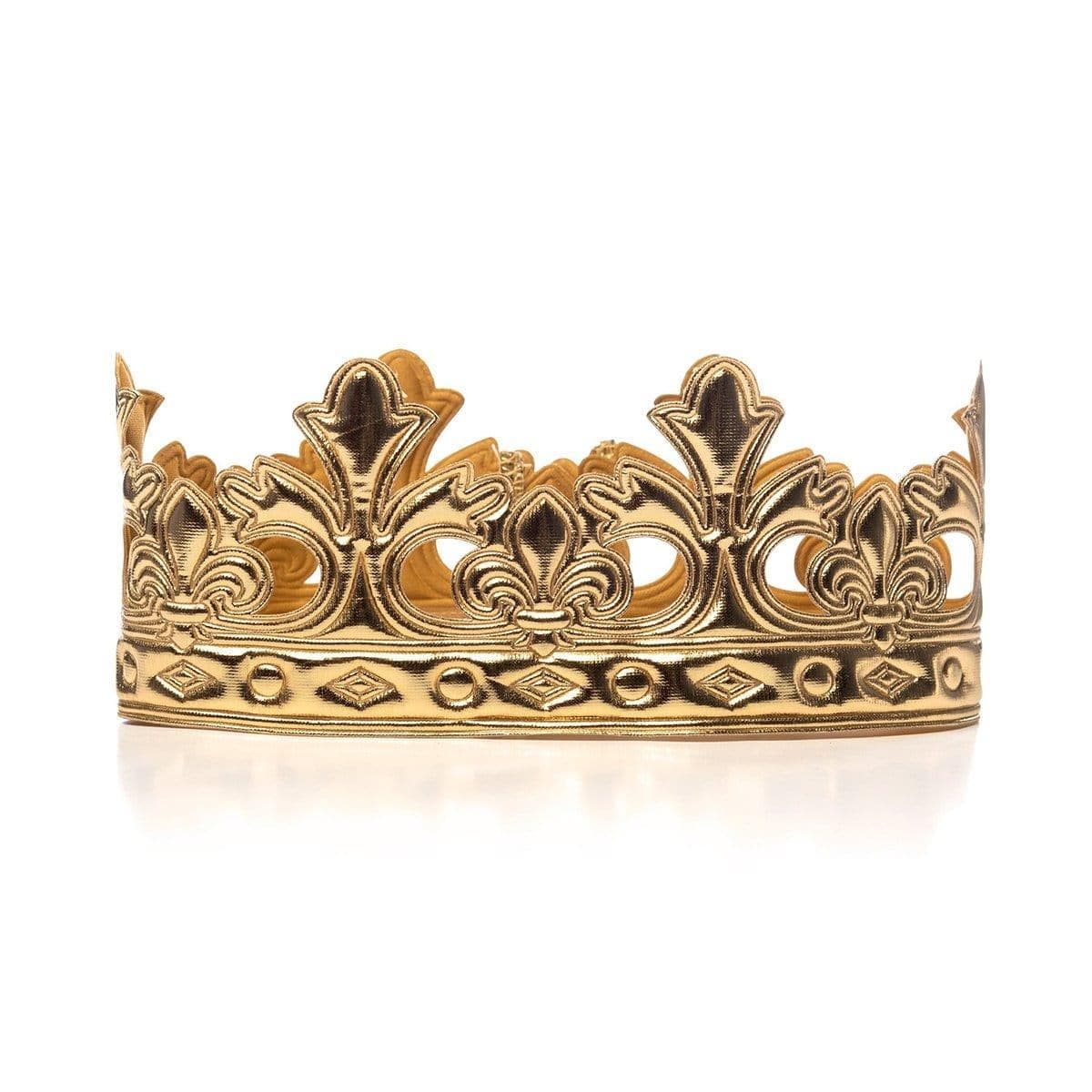 Buy Costume Accessories Gold prince crown for boys sold at Party Expert