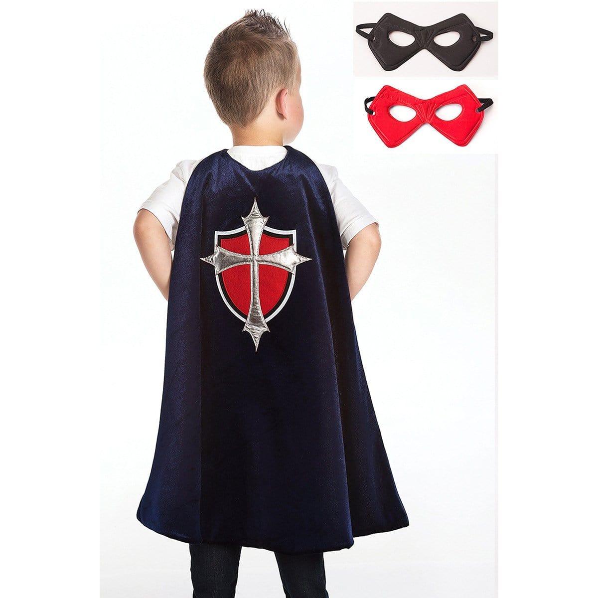 Buy Costume Accessories Prince cape & mask set for boys sold at Party Expert