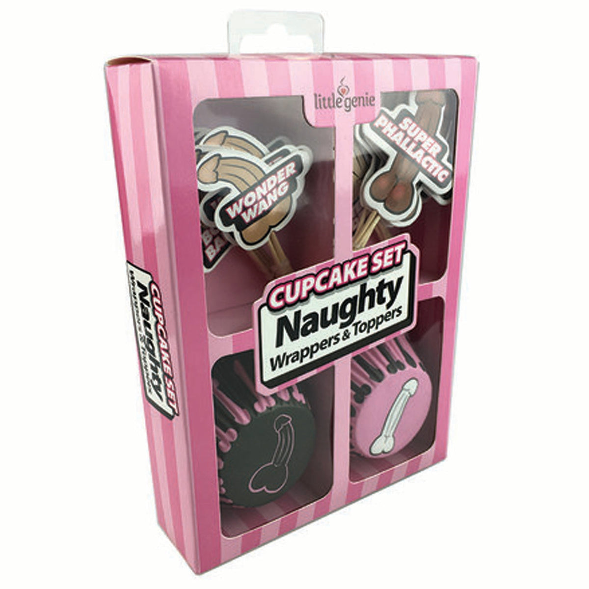 Little Genie Productions Bachelorette Bachelorette Party Cupcake Set 685634101172