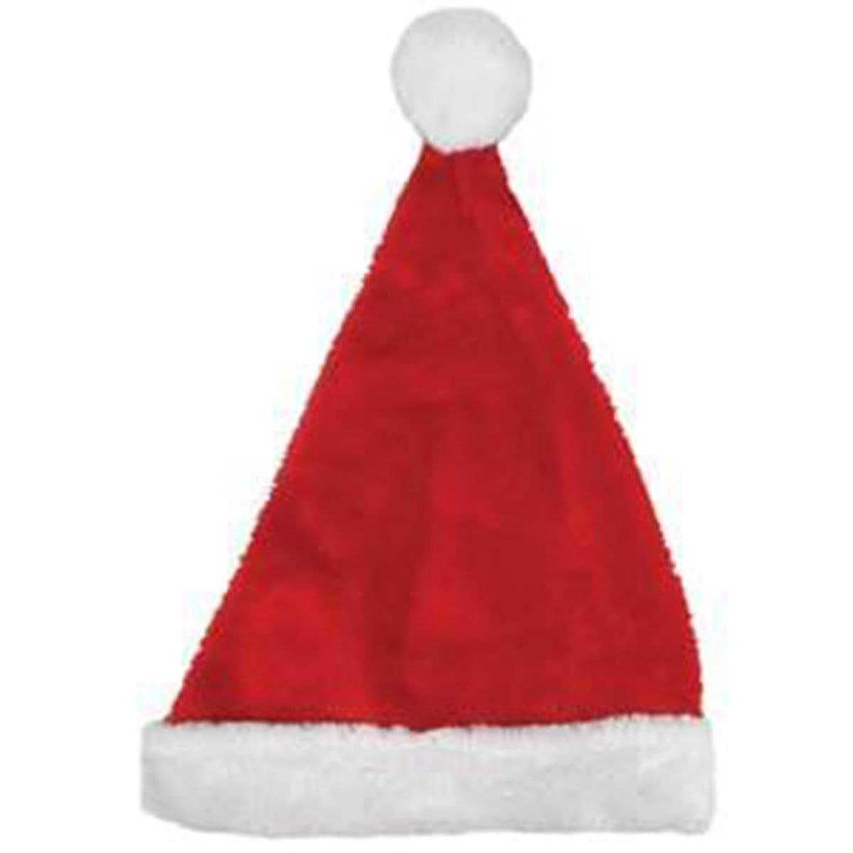 Buy Christmas Santa Hat - Adult sold at Party Expert