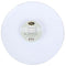 MADISON IMPORTS Disposable-Plasticware White Premium Quality Round Plates with Silver Rim, 9 Inches, 10 Count 775310995154