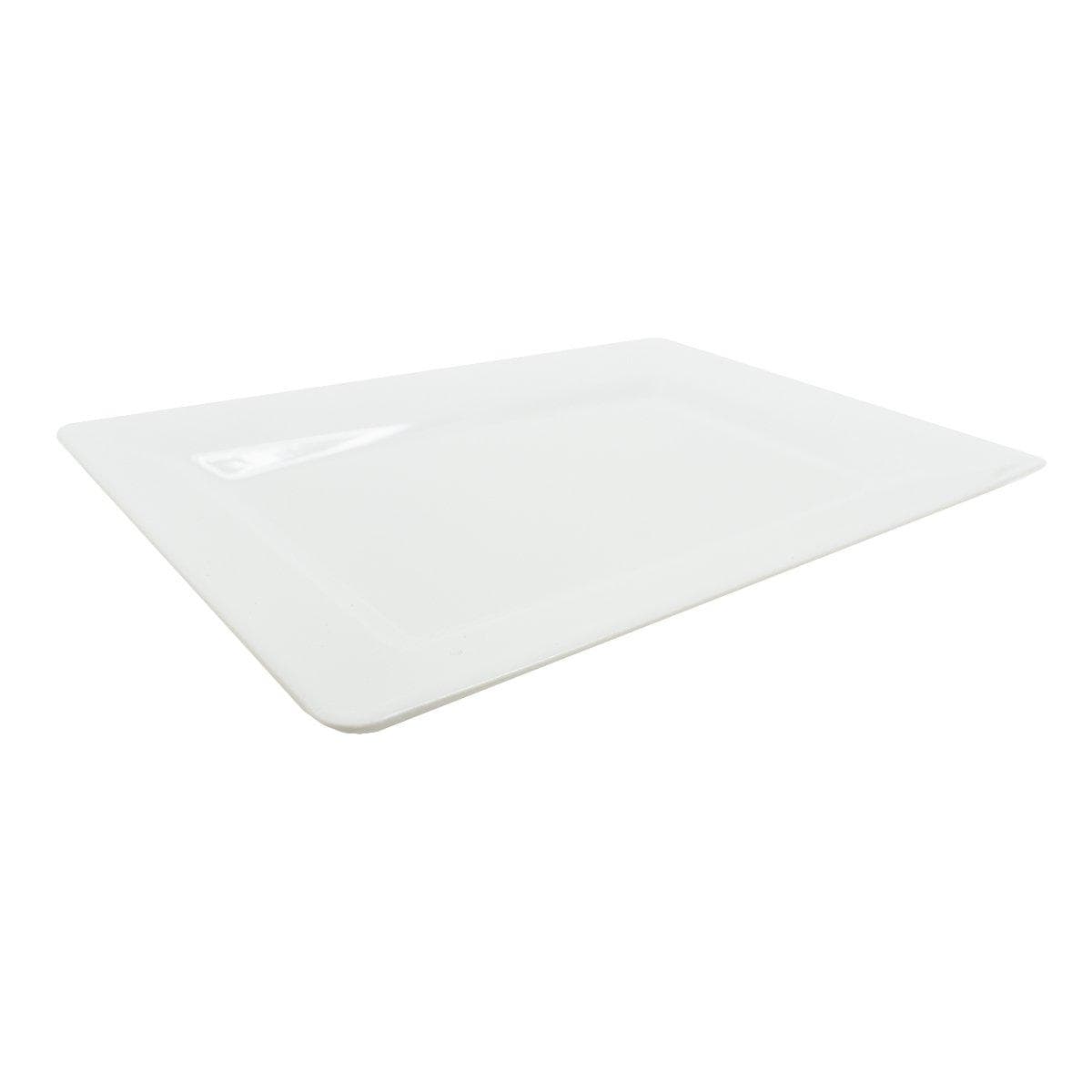 Buy Plasticware Rectangle Plate 7.5 In. 10/pkg - White sold at Party Expert