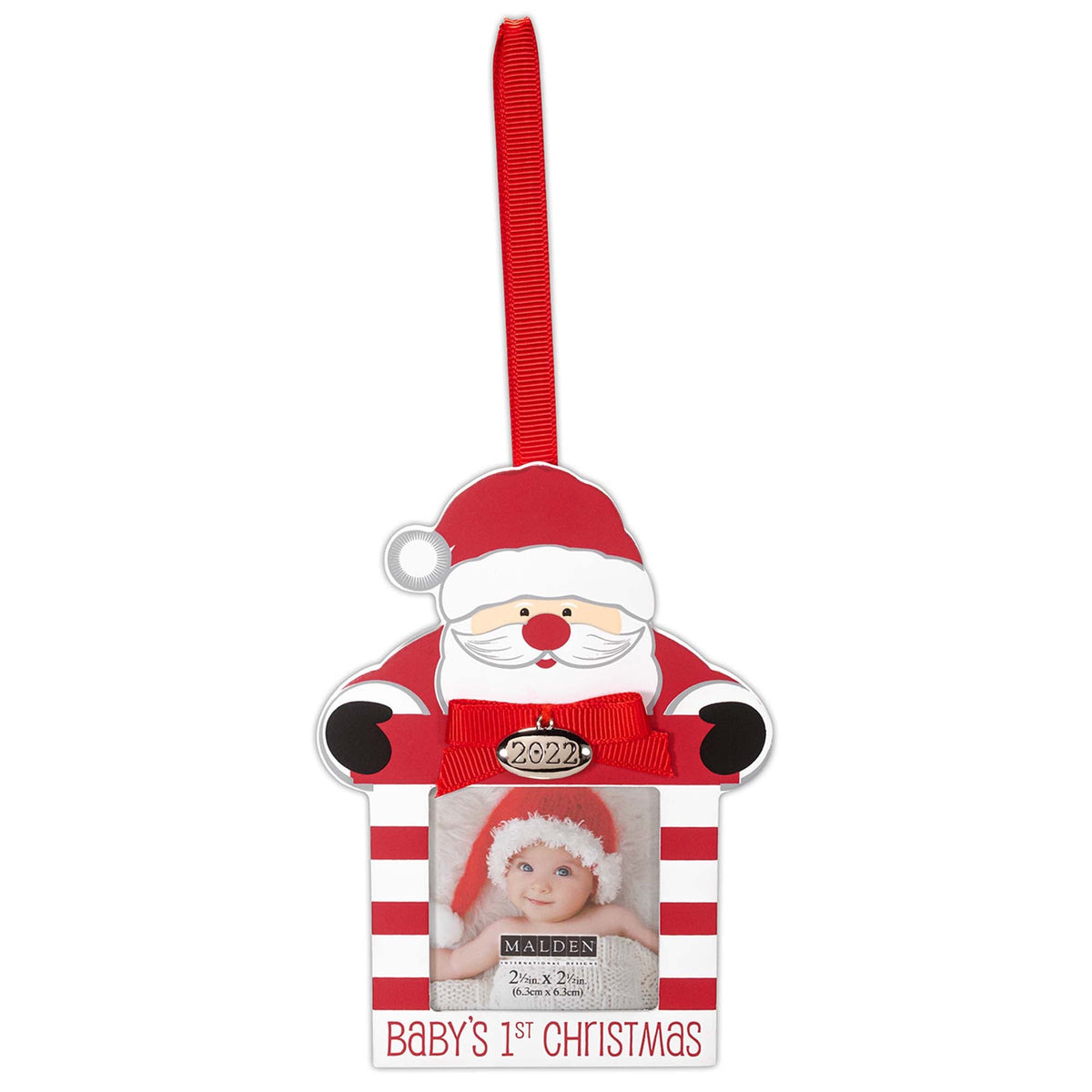 Malden International Design Christmas Baby's 1st Christmas Ornament, 2,5 x 2,5 Inches, 1 Count 096287178785