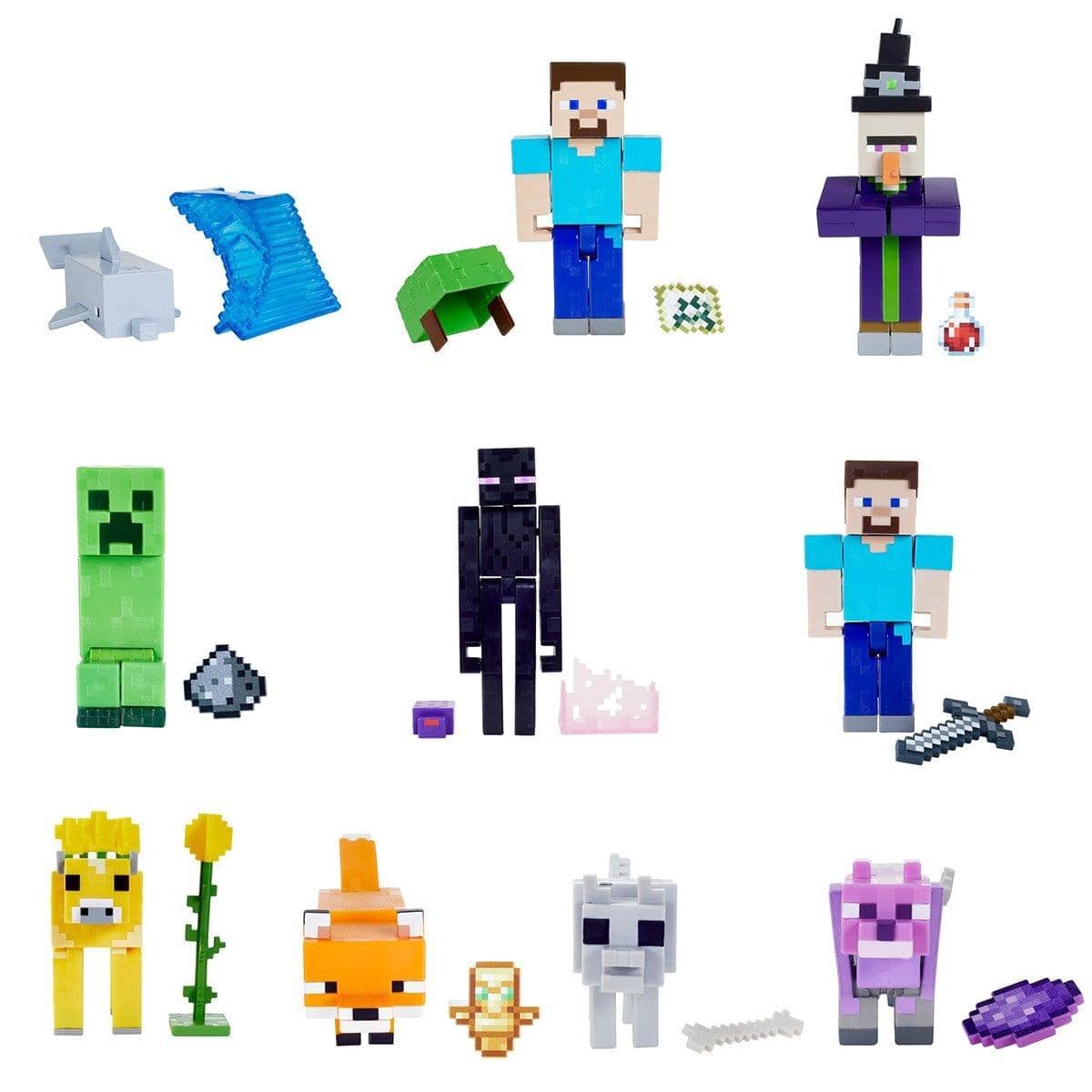 Buy Games Minecraft Figure, Assortment, 1 Count sold at Party Expert