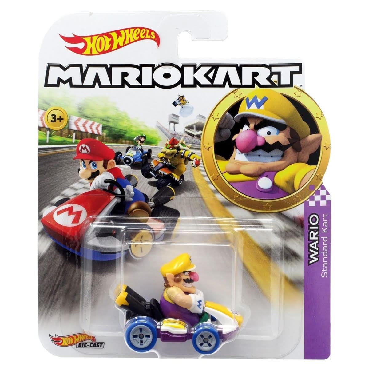 HOT WHEELS Mario Kart Aile Mario Petite Voiture