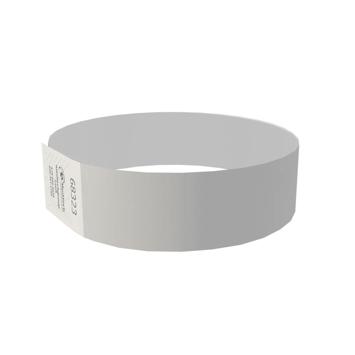 MEDTECH WRISTBANDS Party Supplies White Wristband Eco Galaxy, 3/4 Inches, 250 Count 834350001826