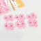 Buy Baby Shower Pink felt baby feet embellishments, 6 per package sold at Party Expert