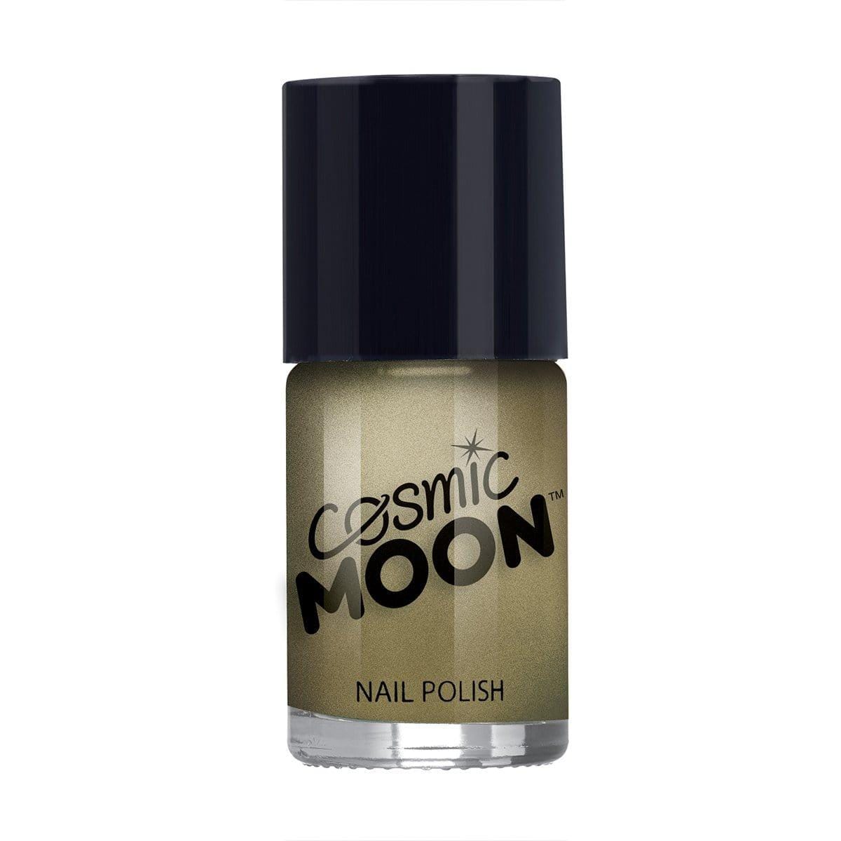 Buy Costume Accessories Moon gold metallic nail polish sold at Party Expert