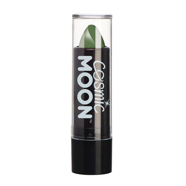 Cosmic Moon Metallic Lipstick Green S10558 Costume Make Up Cosmic Moon Metallic Lipstick Green S10558 Costume Make Up