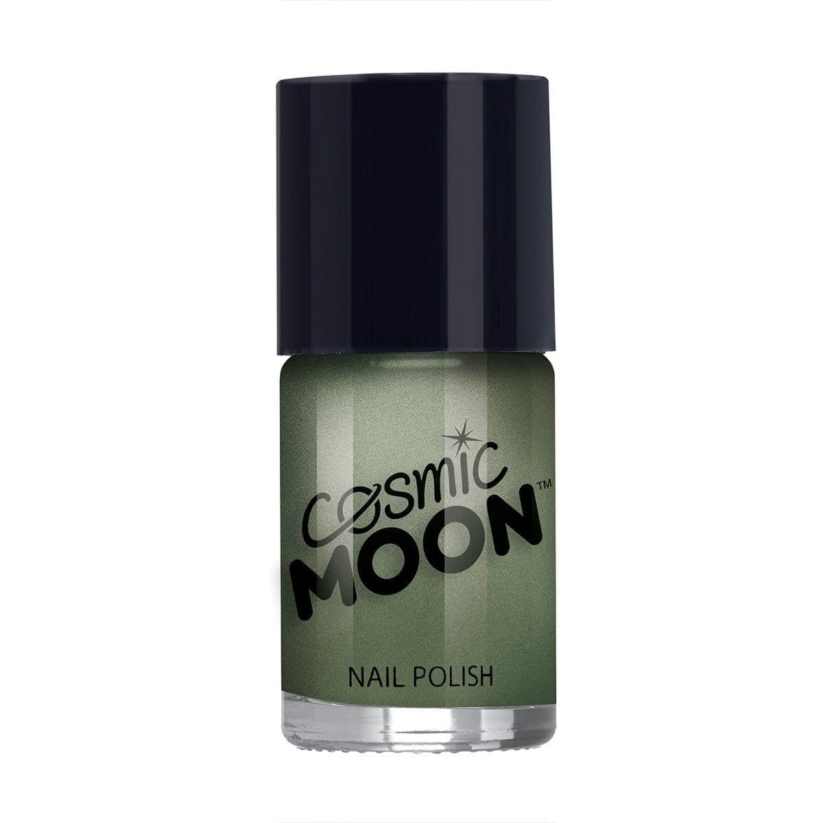 Buy Costume Accessories Moon green metallic nail polish sold at Party Expert