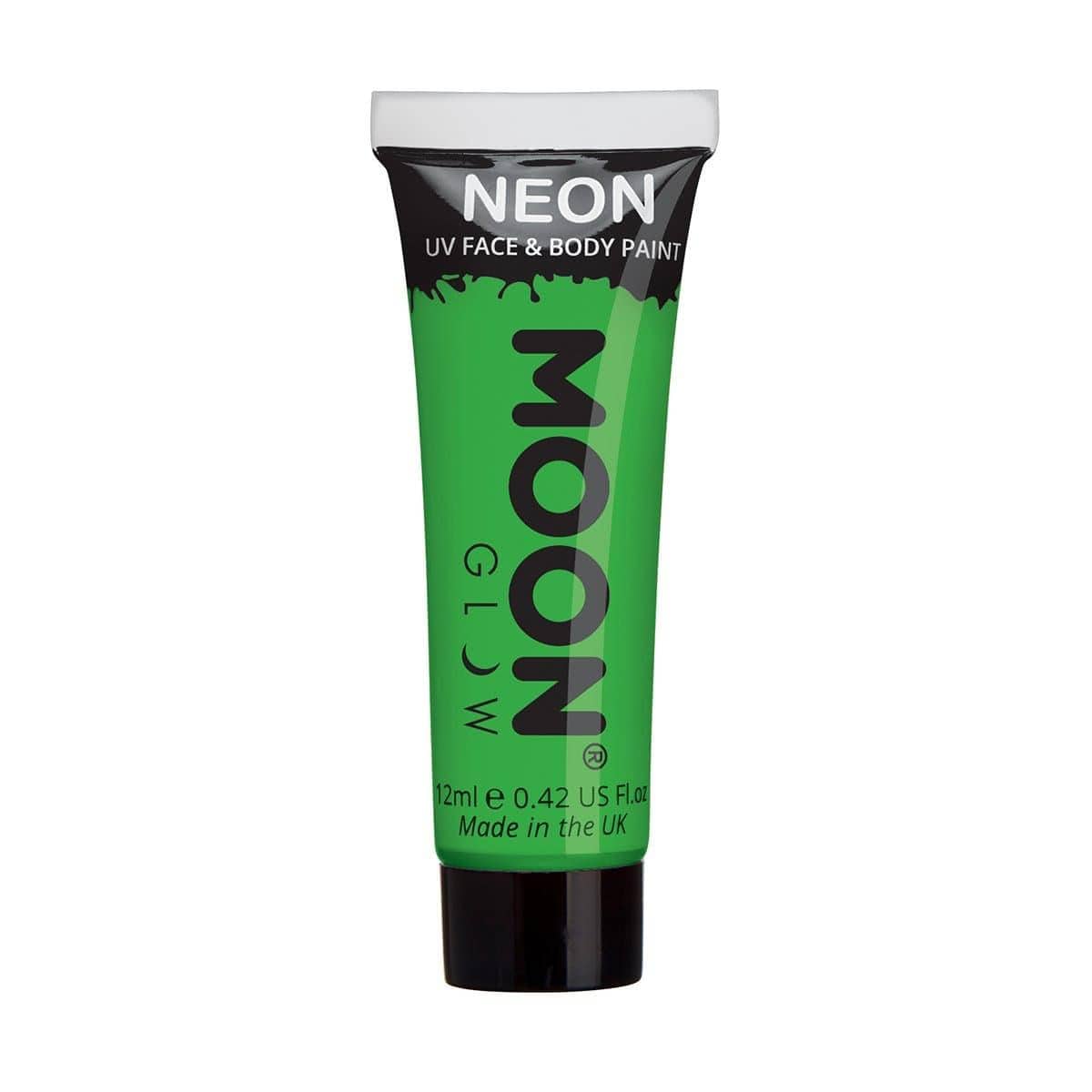 Buy Costume Accessories Moon green neon UV face & body paint sold at Party Expert