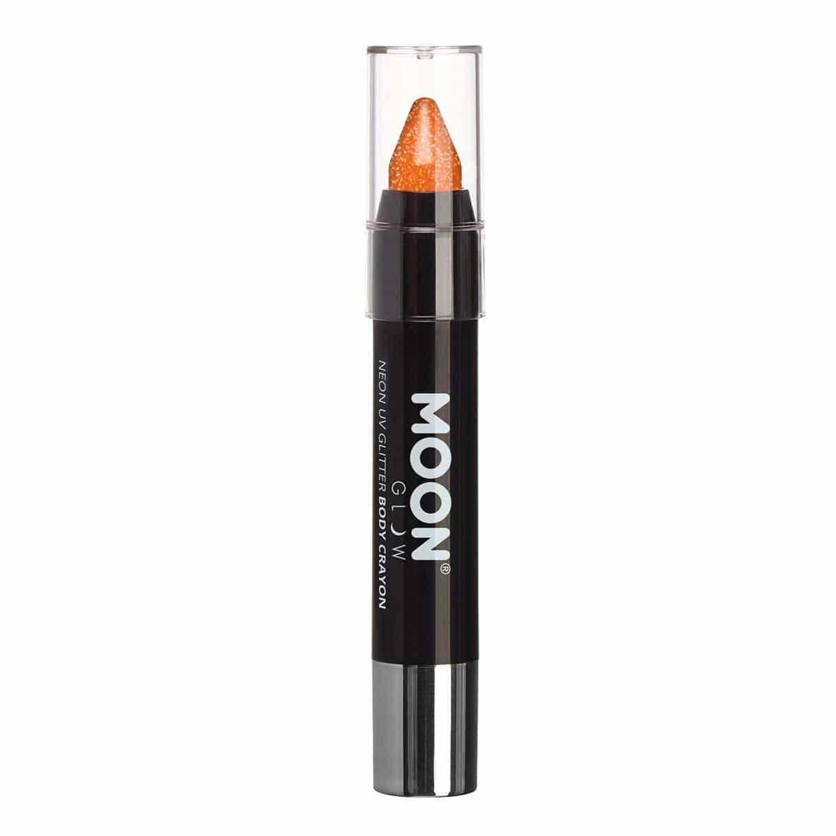 Buy Costume Accessories Moon orange glitter UV face & body crayon sold at Party Expert