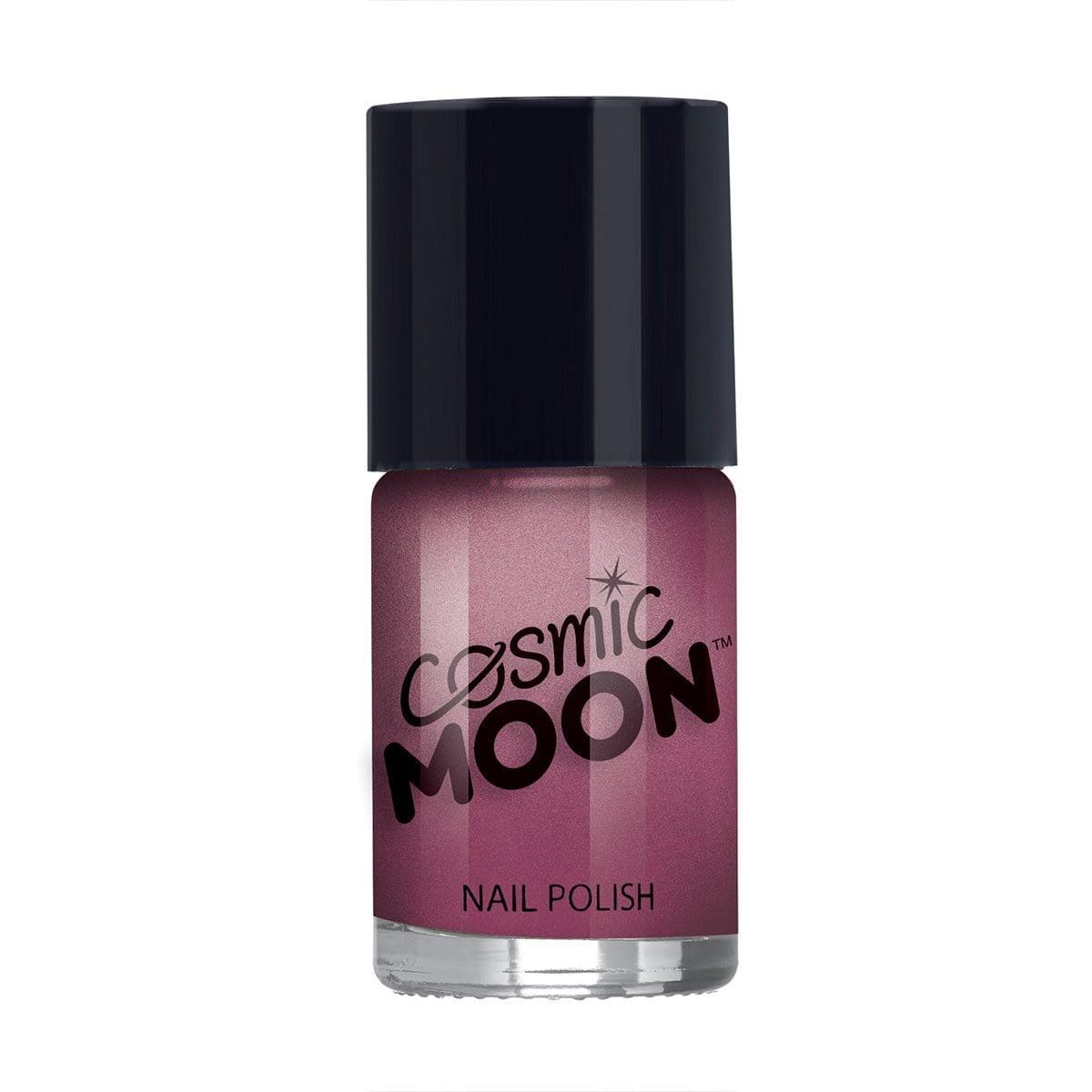 Buy Costume Accessories Moon pink metallic nail polish sold at Party Expert