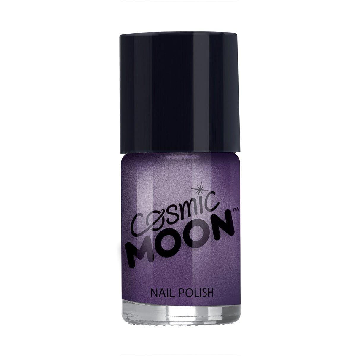 Buy Costume Accessories Moon purple metallic nail polish sold at Party Expert