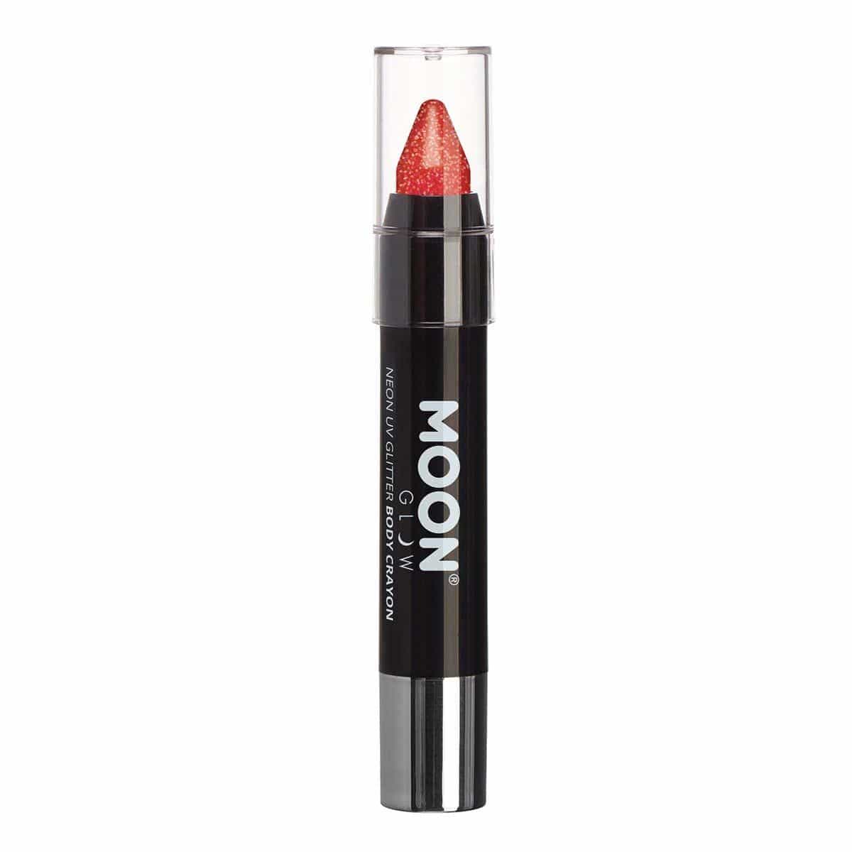 Buy Costume Accessories Moon red glitter UV face & body crayon sold at Party Expert
