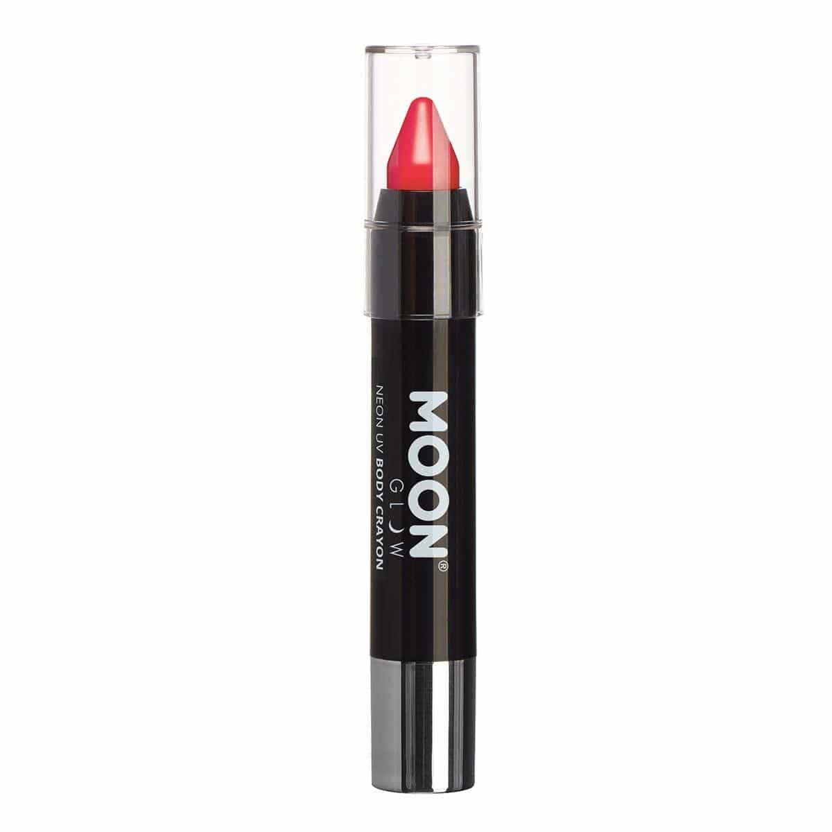 Buy Costume Accessories Moon red neon UV face & body crayon sold at Party Expert