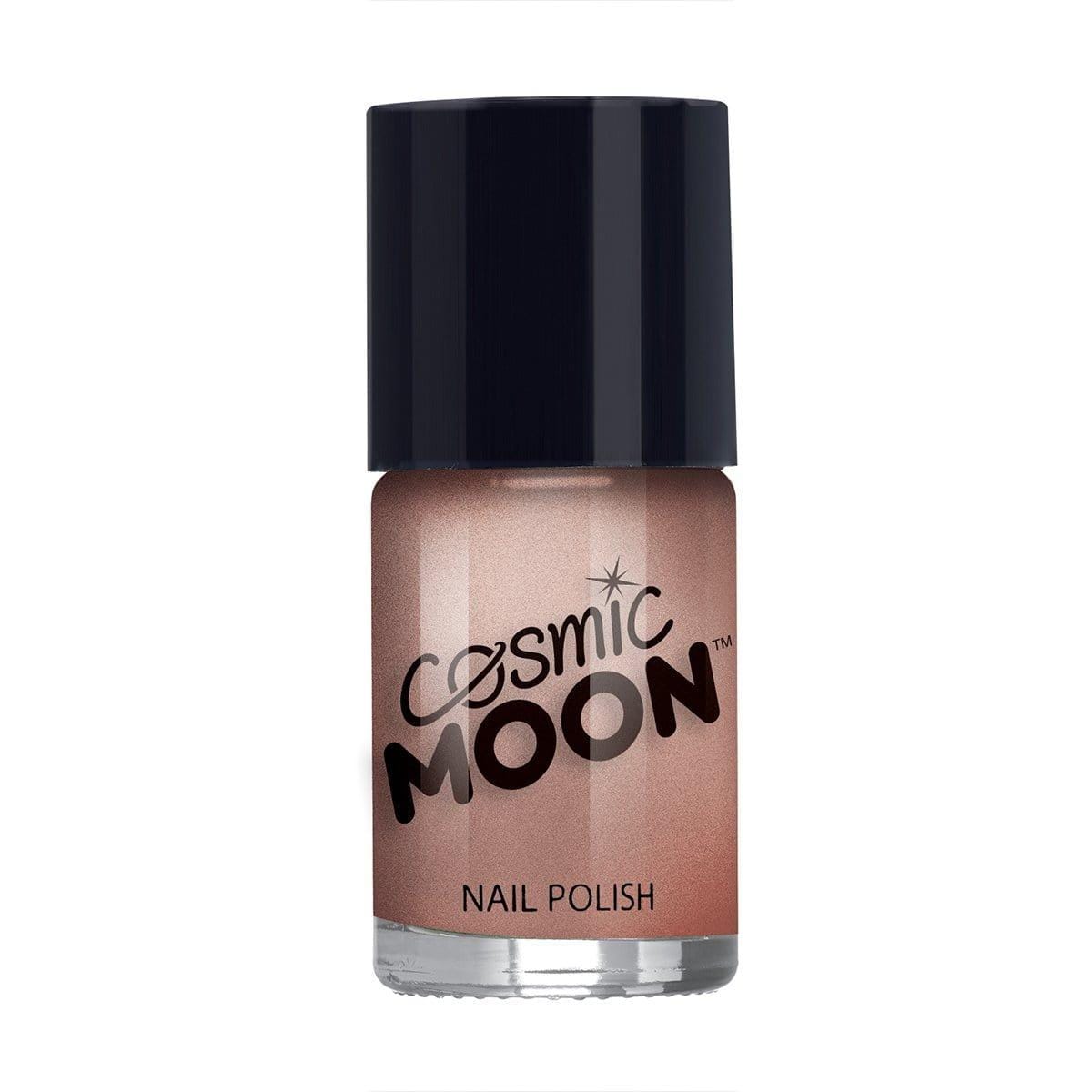 Buy Costume Accessories Moon rose gold metallic nail polish sold at Party Expert