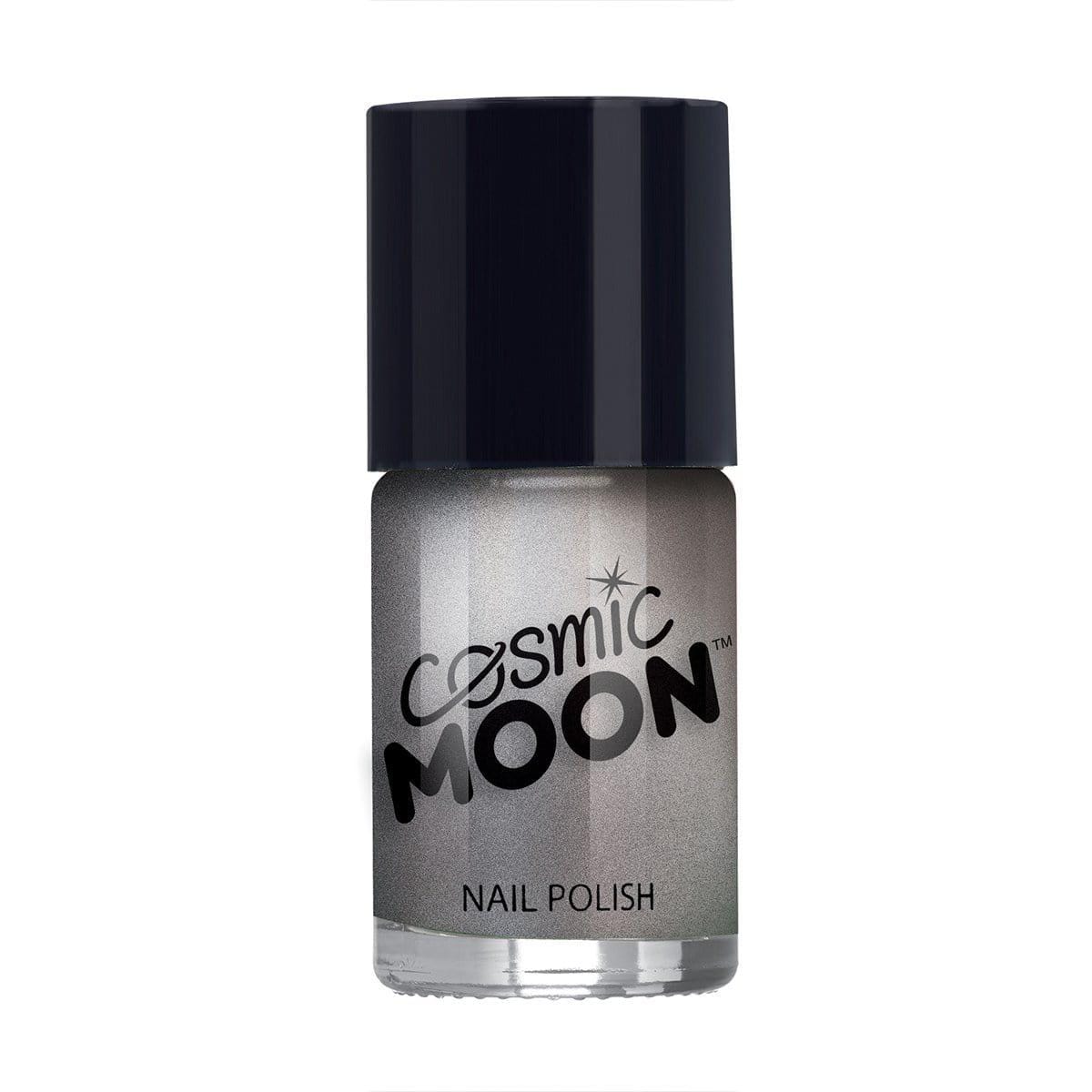 Buy Costume Accessories Moon silver metallic nail polish sold at Party Expert