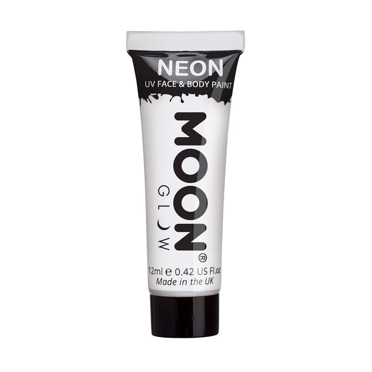 Buy Costume Accessories Moon white neon UV face & body paint sold at Party Expert