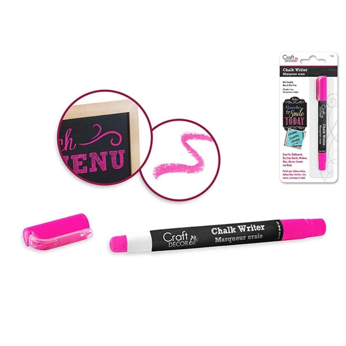Buy Everyday Entertaining Pink Chalk Writer Blister sold at Party Expert