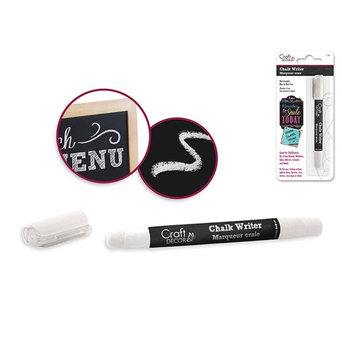 Buy Everyday Entertaining White Chalk Writer Blister sold at Party Expert