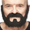 Buy Costume Accessories Black mustache with beard sold at Party Expert