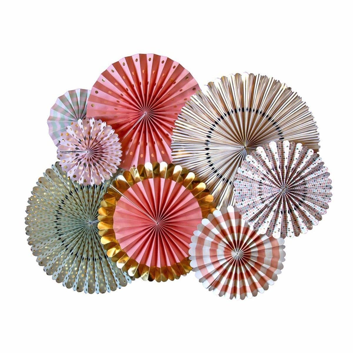 Buy Decorations Trend - Party Fans 8/pkg sold at Party Expert