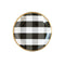 Buy Everyday Entertaining Gingham Farm Plates 9 Inches, 8 Count sold at Party Expert