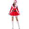 MY OTHER ME FUN COMPANY Christmas Santa's Wife Costume for Adults 8435408260787