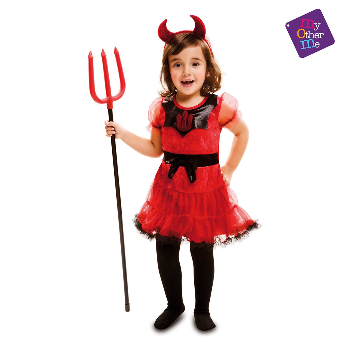 MY OTHER ME FUN COMPANY Costumes Cute She Devil Costume for Babies and Toddlers, Red Dress