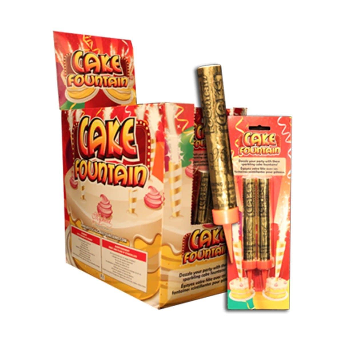 Cake Fountains 2/pkg Party Expert