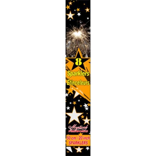 Buy Cake Supplies Sparklers 20 in. 8/pkg sold at Party Expert