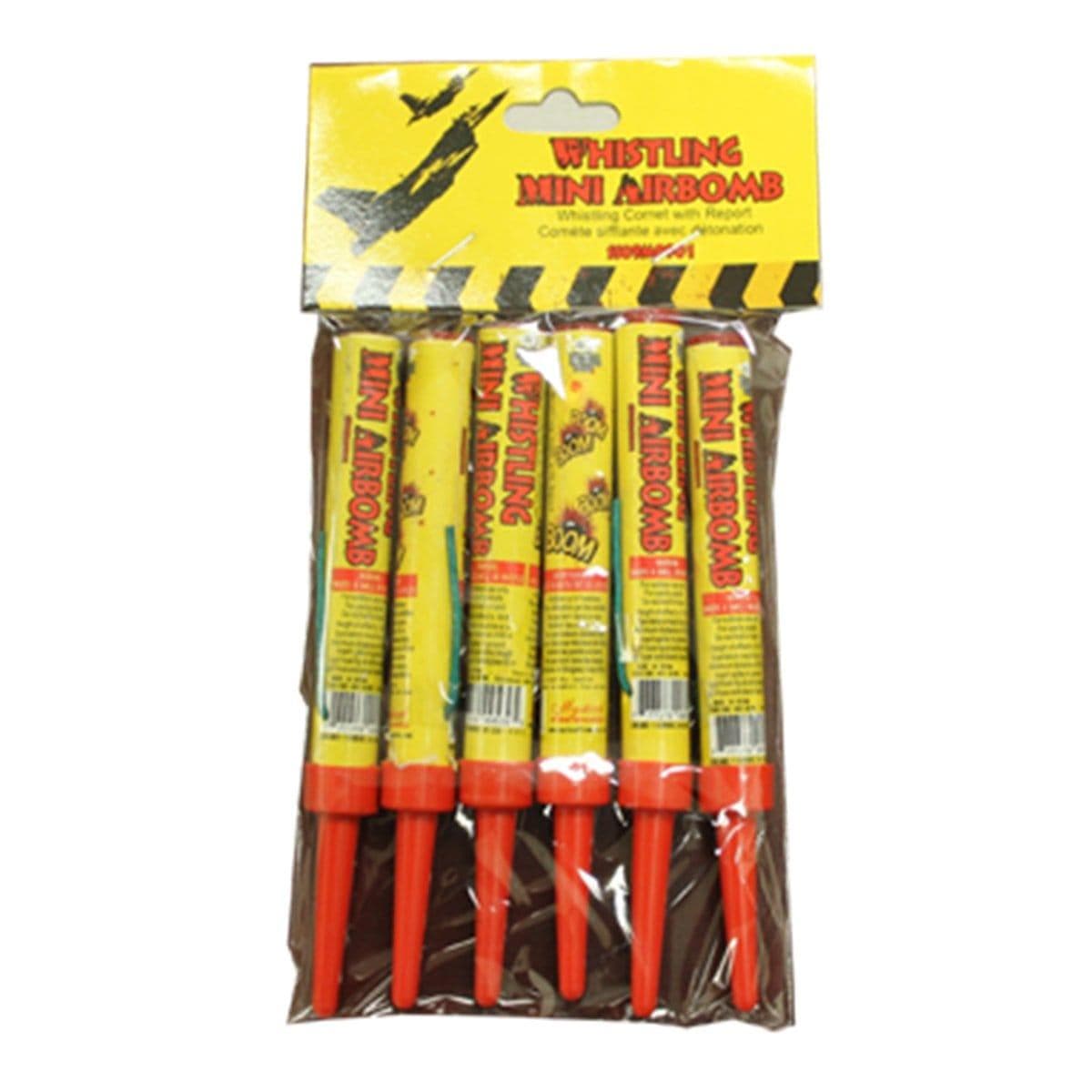 Buy Fireworks Whistling Mini Airbomb 6/pkg sold at Party Expert