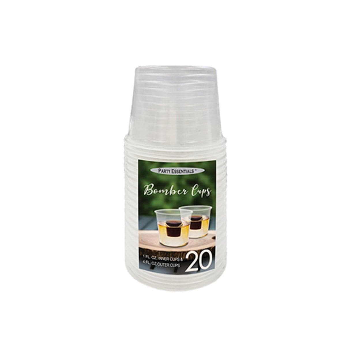 Buy Plasticware Soft Plastic Bomber Cups 4 Oz, 20 Count sold at Party Expert