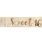 Buy Age Specific Birthday 16th Birthday Sash Rose Gold sold at Party Expert