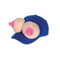 Buy Bachelorette Blue cap with boobs for adults sold at Party Expert