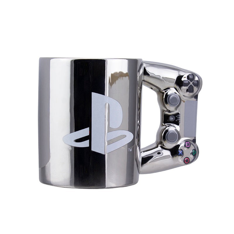 PALADONE PRODUCTS INC. Novelties Playstation 4 Silver Controller Mug 5055964779504