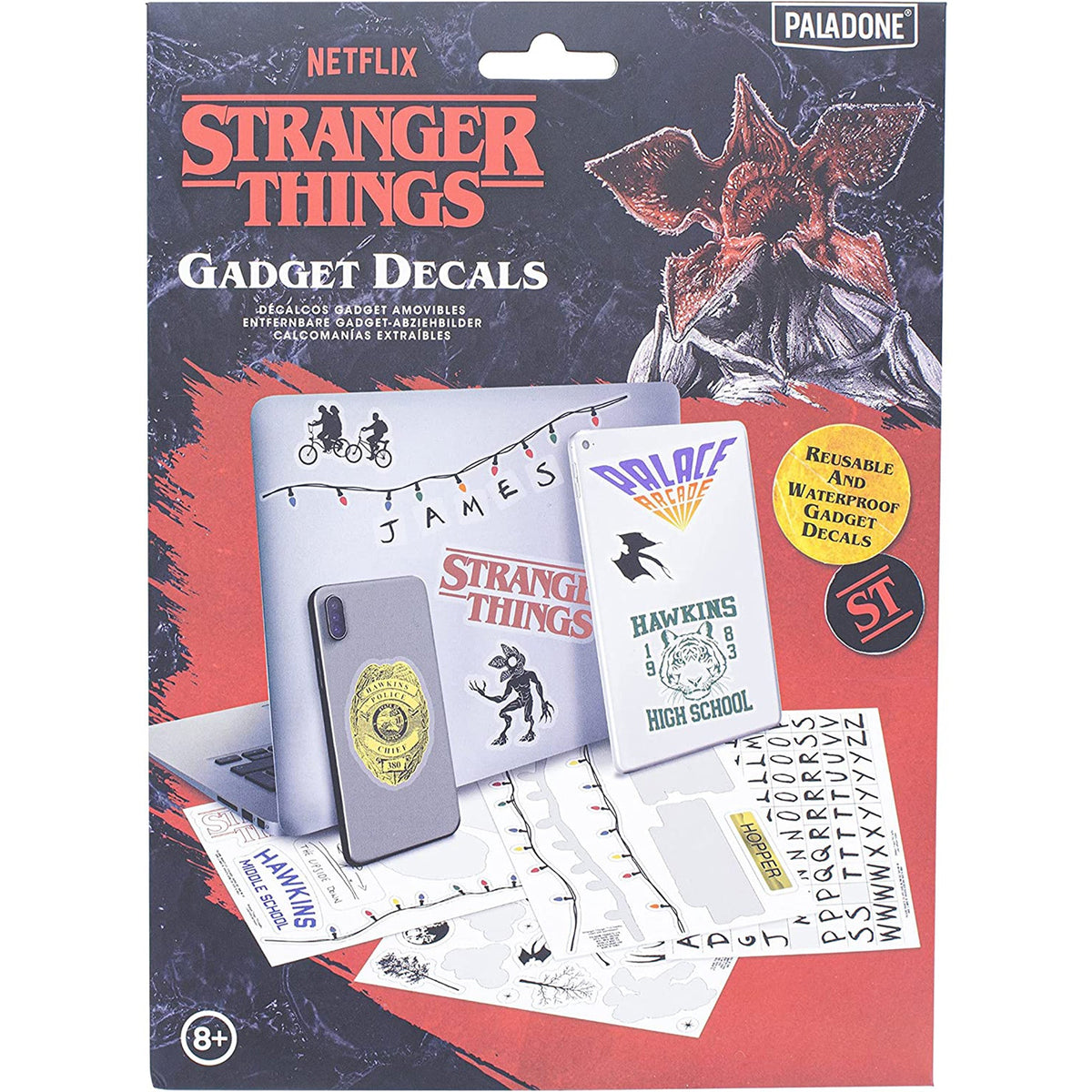 PALADONE PRODUCTS INC. Novelties Stranger Things Gadget Decals 5055964790639