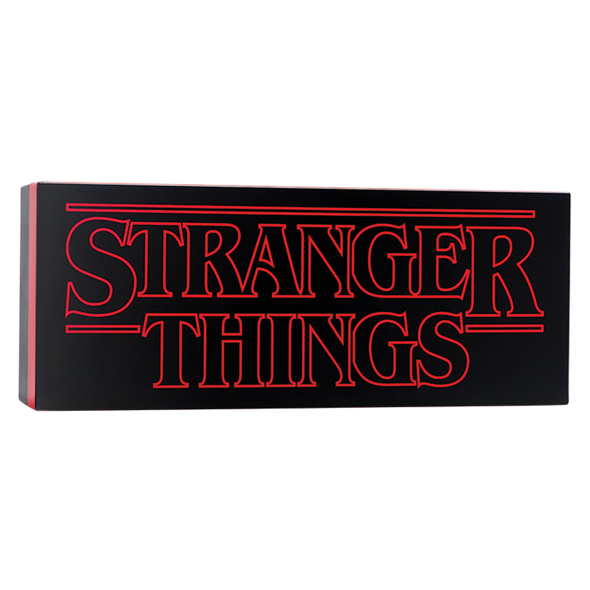 PALADONE PRODUCTS INC. Novelties Stranger Things Red and Black Logo Light 5055964790059
